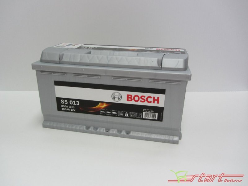100 Ah Bosch S5. L5 830A - Batterie avviamento - Batterie Auto - Start  Batterie Shop